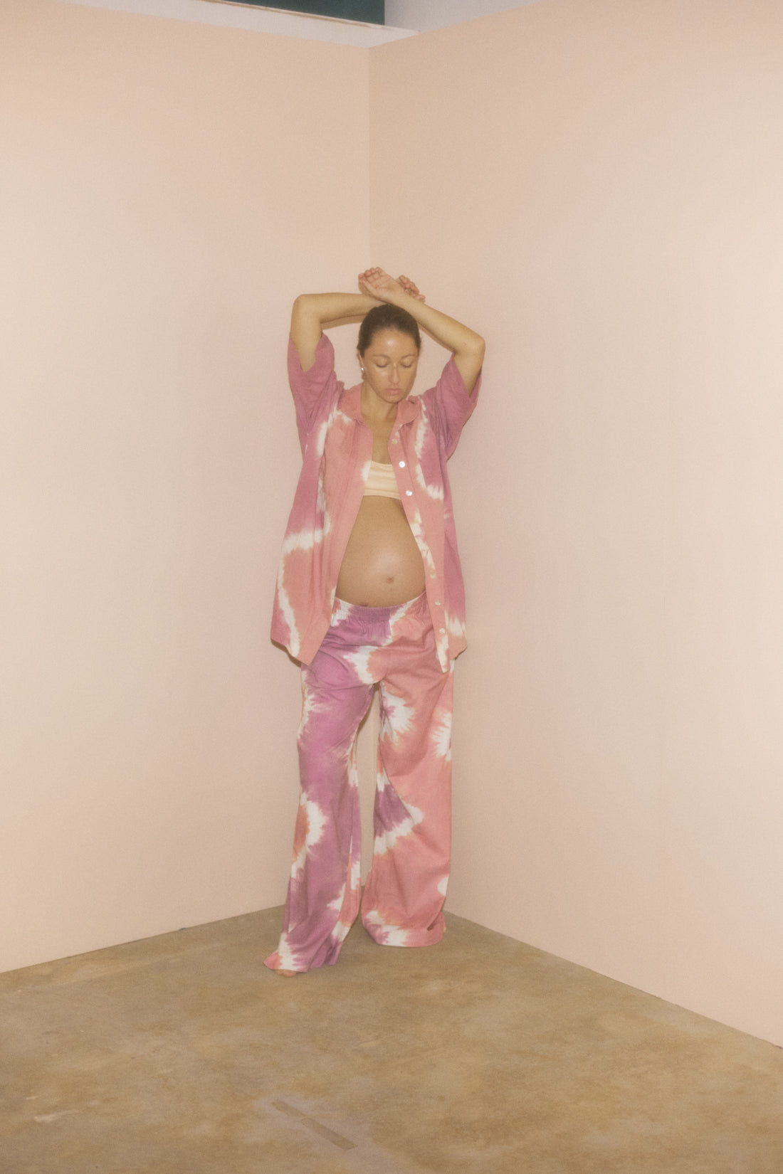 Dewi Linen Print Pant