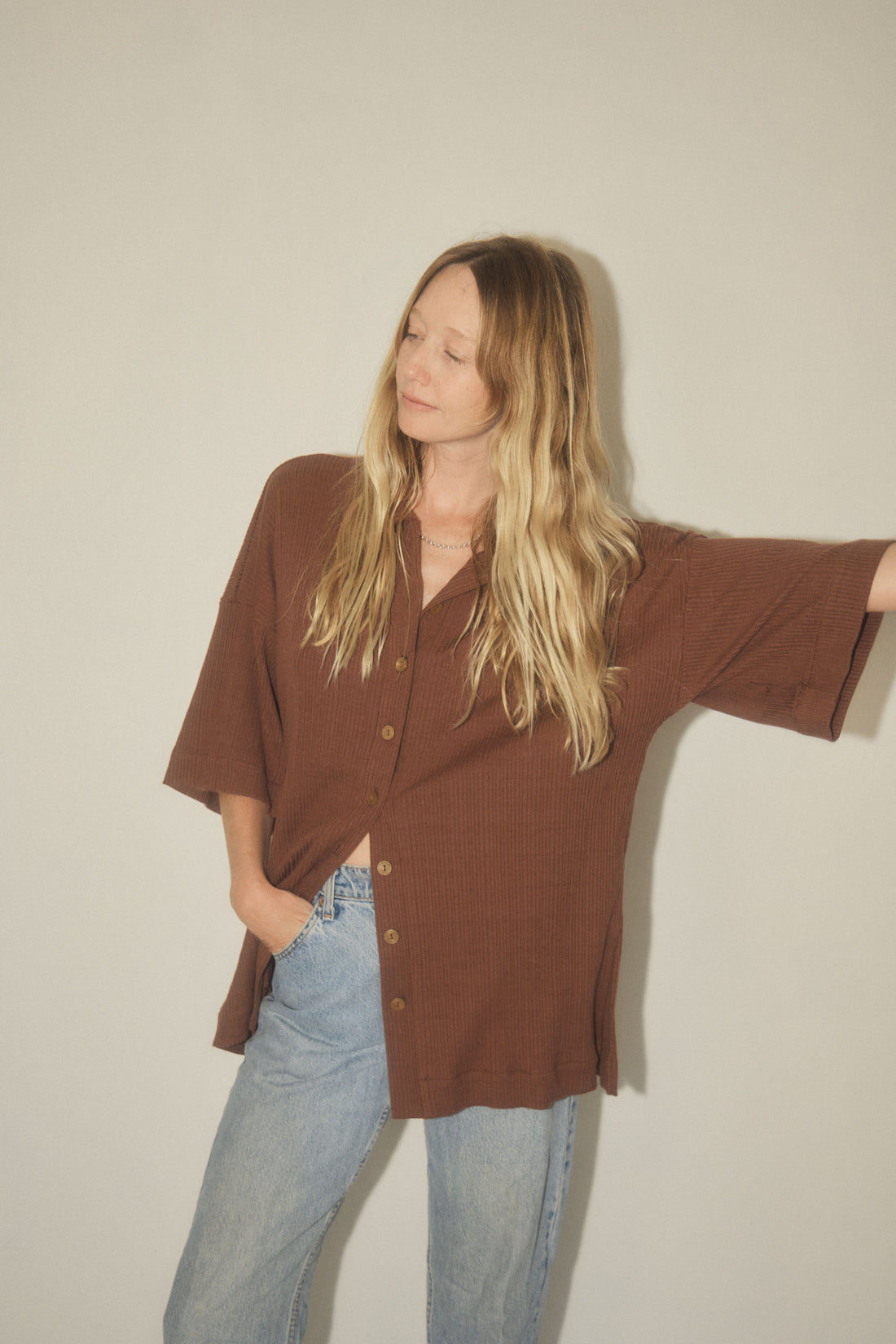 Bulan Rib Comfy Shirt