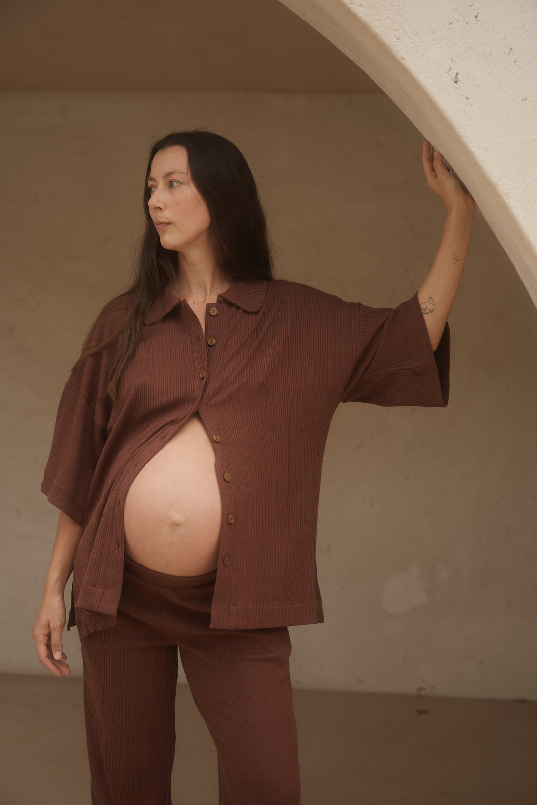 Bulan Rib Comfy Shirt