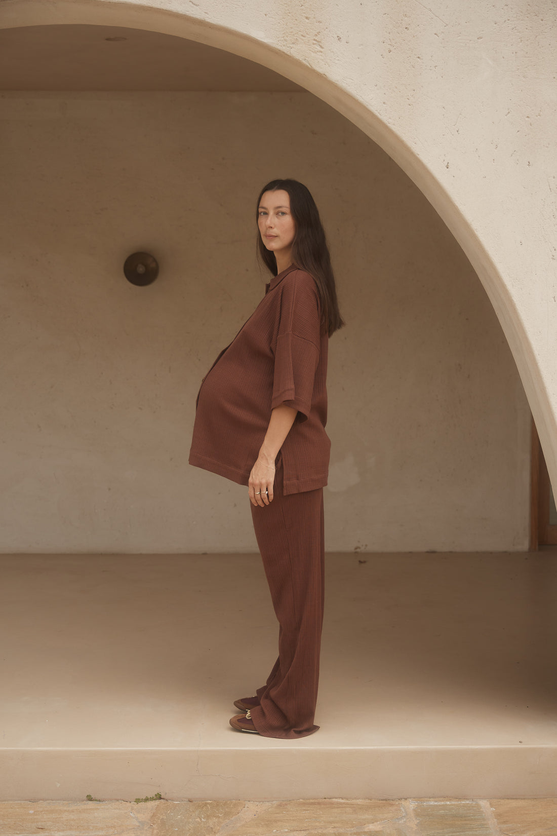 Bulan Rib Comfy Shirt