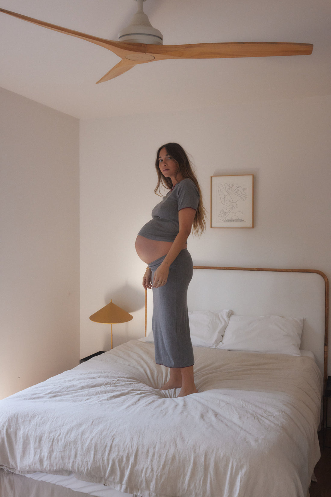 Pointelle Midi Skirt