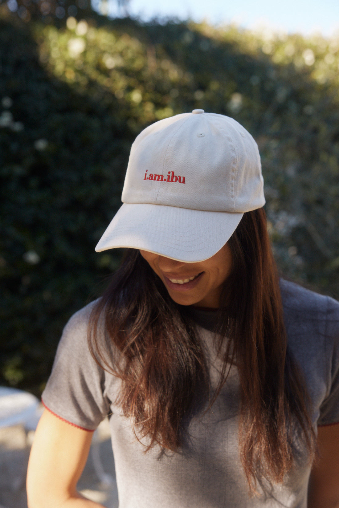 Ibu Embroidered Cap
