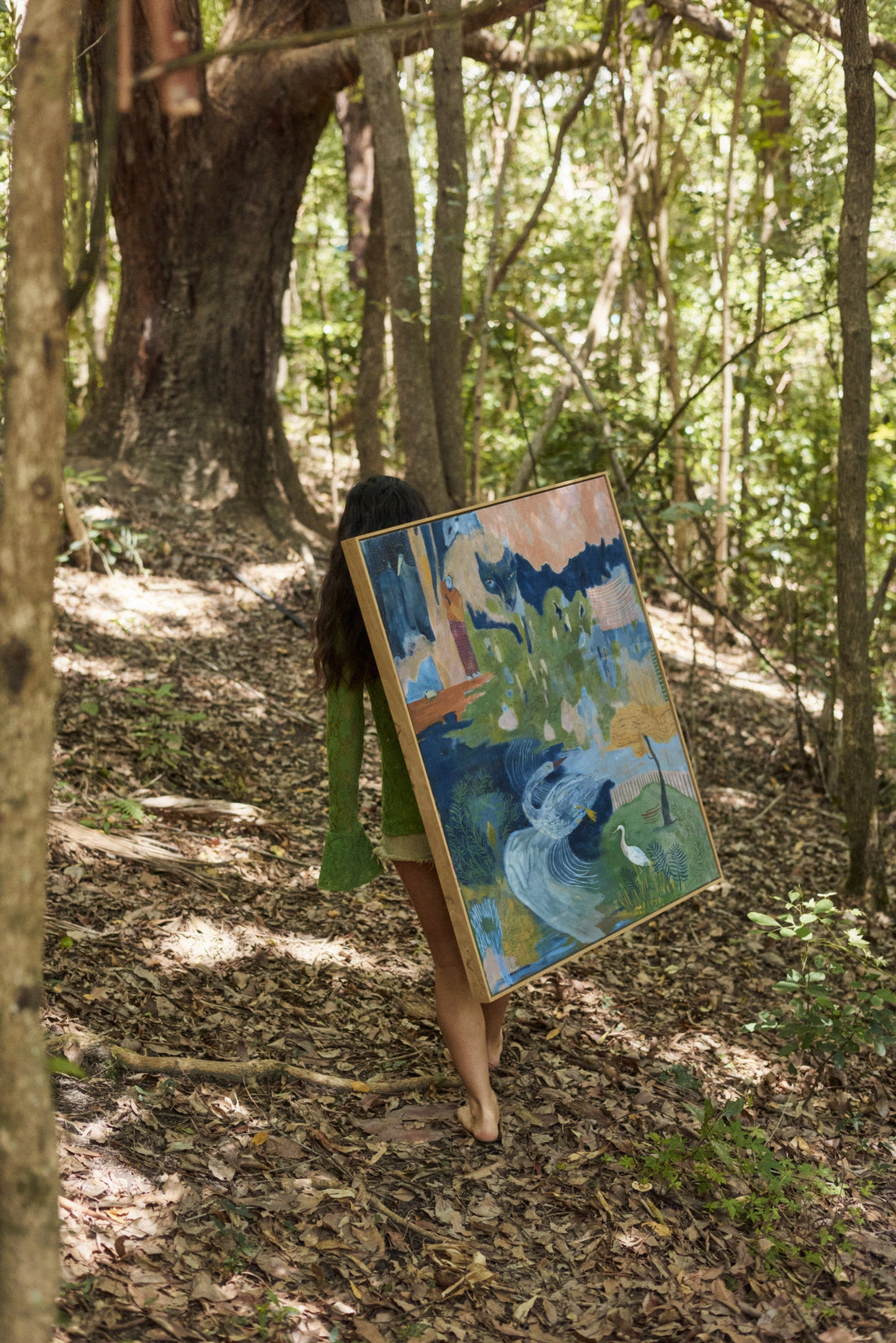 Mia Taninaka on motherhood, art and why she is teaching her children to lead a creative life.