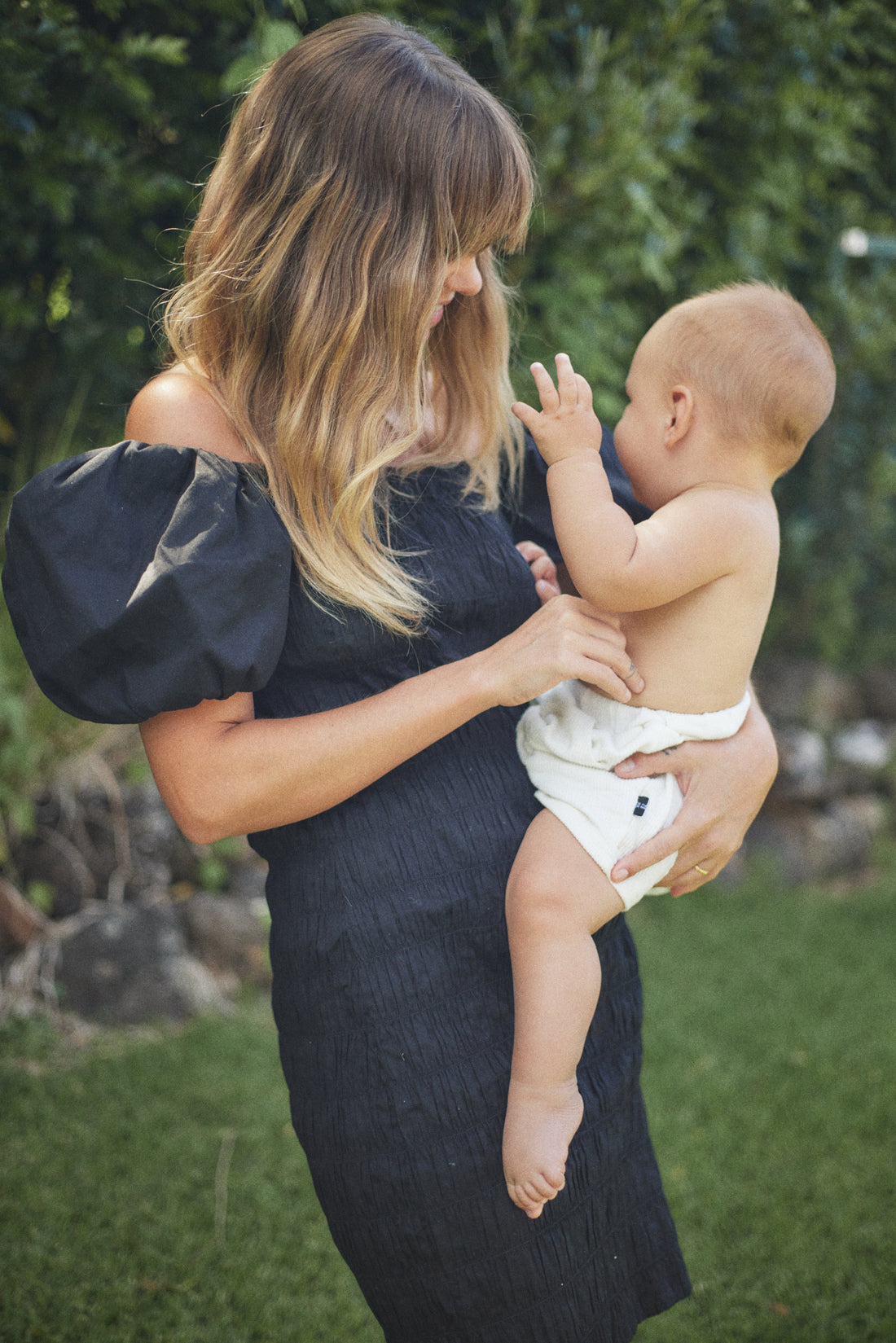 Ayu Ruched Cotton Mini Dress