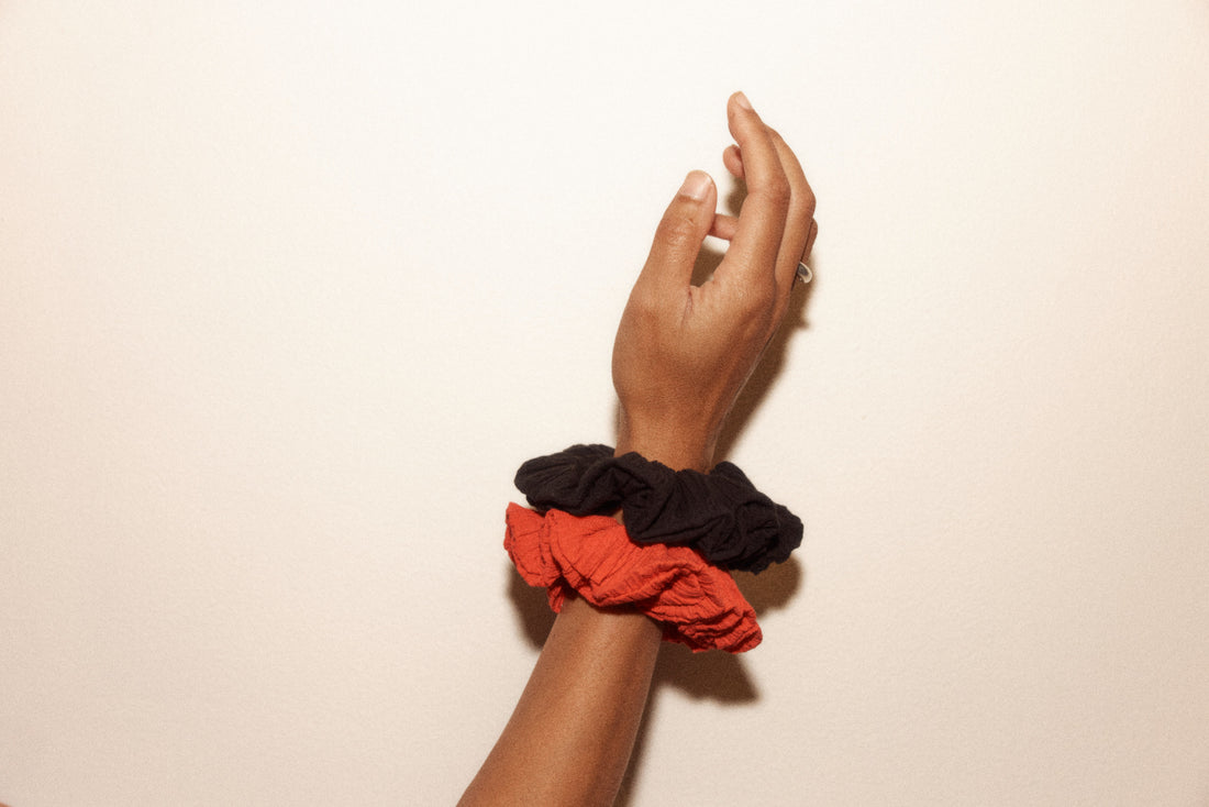 Scrunchie - Ruched Cotton