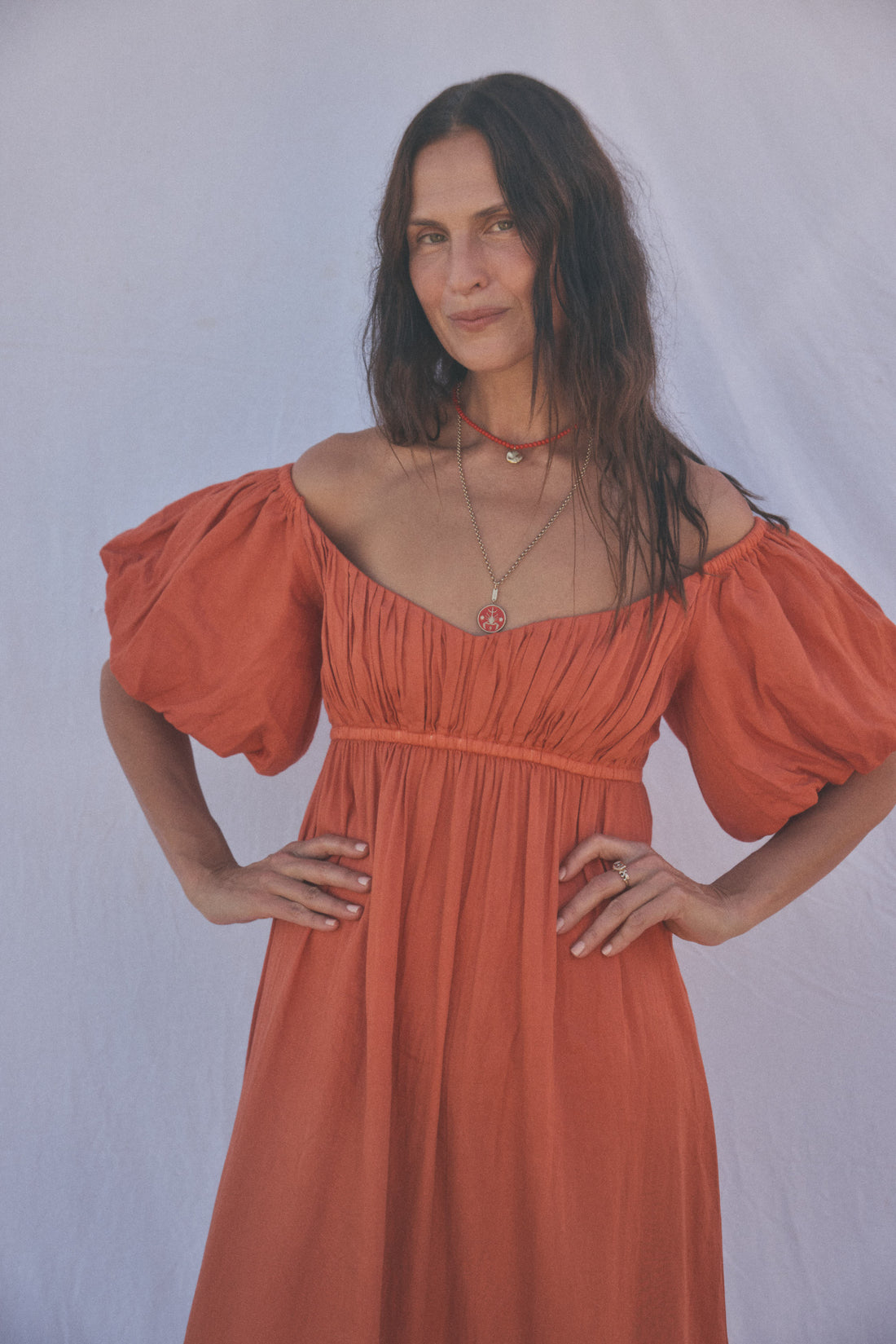 Citra Cotton Maxi Dress