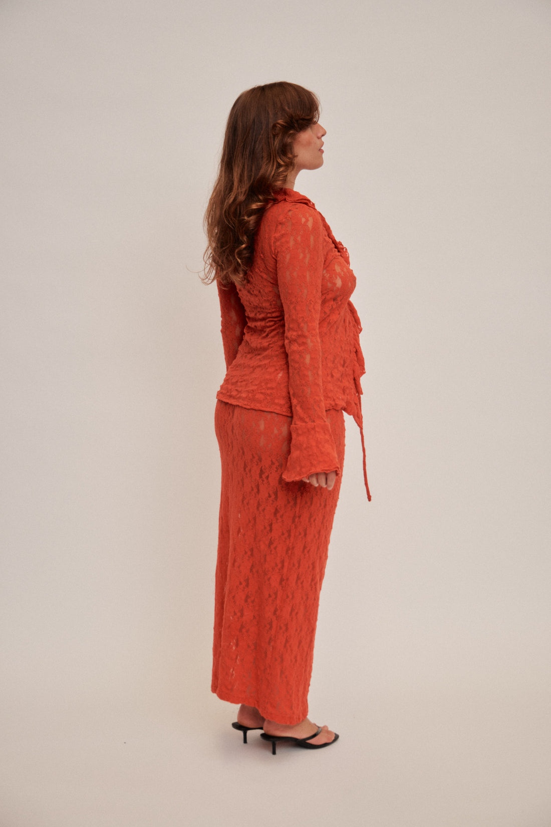 Uma Stretch Lace Skirt