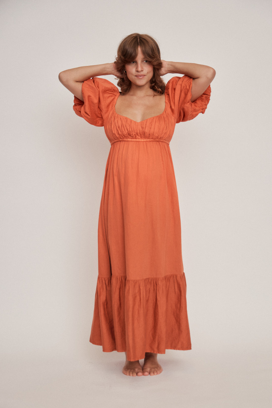 Citra Cotton Maxi Dress