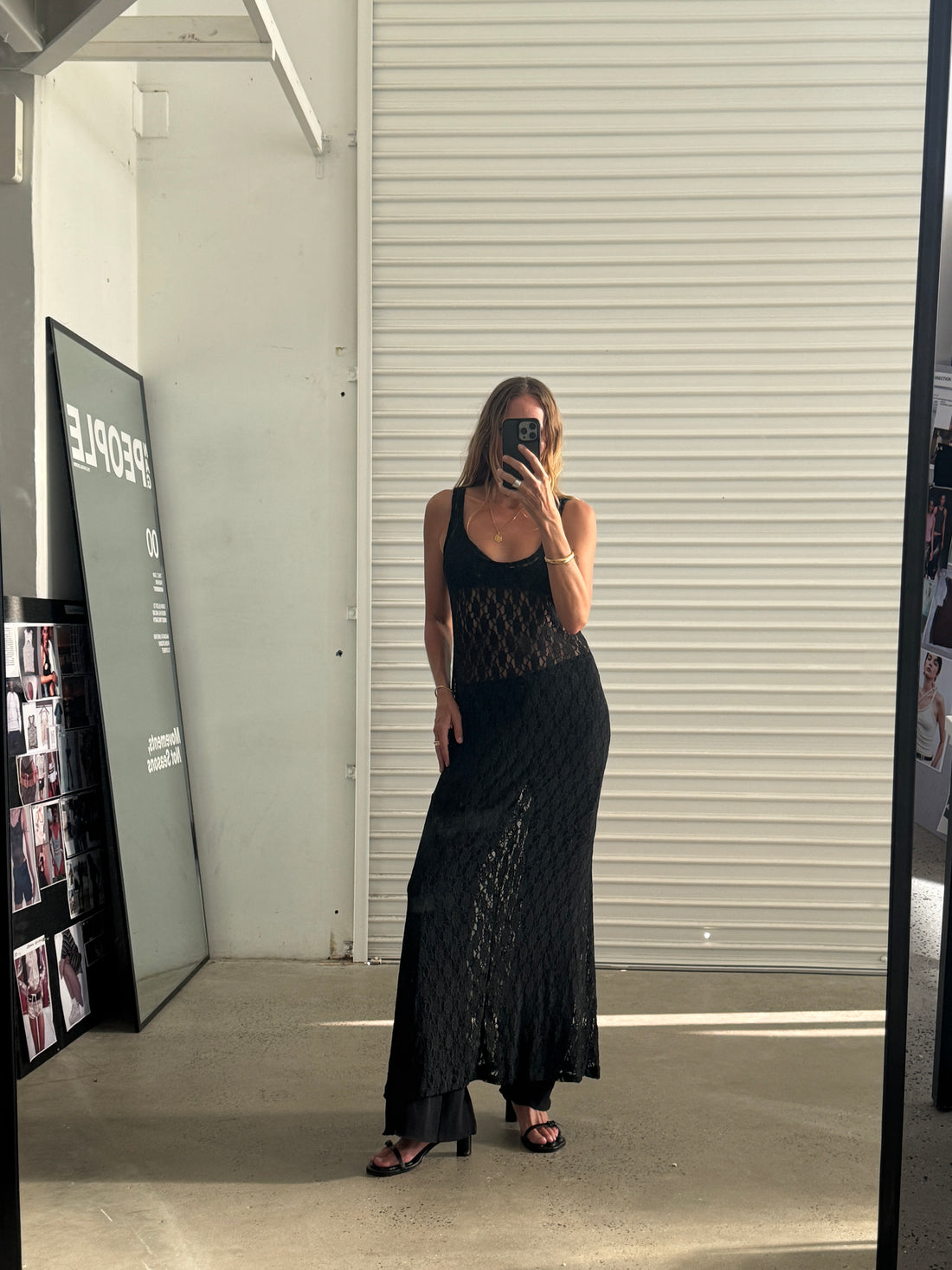 Uma Stretch Lace Slip